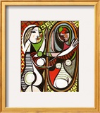 Girl Before a Mirror  c1932
