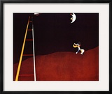 Dog Barking at the Moon
