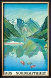HAPAG Cruise Line: Nordkapfahrt - North Cape and Norwegian Fjords  c1957