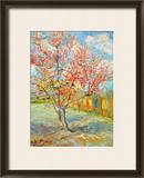 Peach Tree in Bloom at Arles  c1888