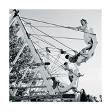 Swing Boats At Hampstead  Whitsun