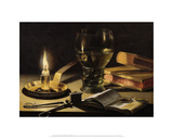Still Life with a Lighted Candle  1627