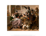 “As the Old Sing  So Twitter the Young ” ca 1668–1670