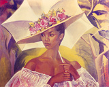 Girl with a Parasol  1986