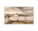 Salt Flats at Le Croisic  ca 1671–1673
