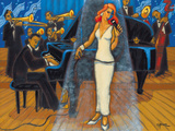 Jazz Orchestra in Blue