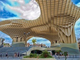 Metropol Parasol Building  Seville  Spain