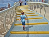 Walkway on the Top of Metropol Parasol Structure  Seville  Spain