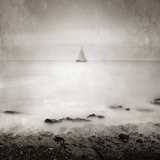 A Distant Sailing Boat on the Sea
