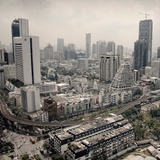 High View of Skyscrapers in Bankok