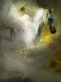 Girl Riding Winged Horse
