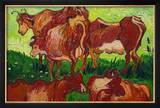Les Vaches by Van Gogh