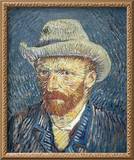 Self Portrait with Felt Hat  1887-88 (Oil on Canvas)
