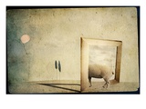 A Sheep  Picture Frame and Balloon