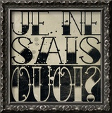 Je Ne Sais Quoi