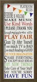 Playroom Rules