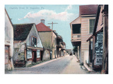 St Augustine  Florida - View Down Charlotte Street