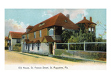 St Augustine  Florida - St Francis Street View of Home
