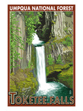 Toketee Falls - Umpqua National Forest