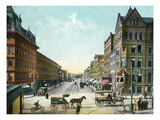 Syracuse  New York - Northern View Up Salina Street