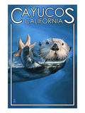 Cayucos  California - Sea Otter