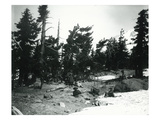 Mt Hood  Oregon - Climbers Resting at Snowline Photograph