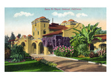 Oakland  California - Exterior View of Santa Fe Train Depot