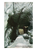 Estes Park  Colorado - Interior Crevice View in Hallett's Glacier