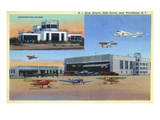 Warwick  Rhode Island - View of T F Green Airport in Formerly Hills Grove