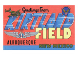 Albuquerque  New Mexico - Kirtland Field  Large Letter Scenes