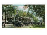 Saratoga Springs  New York - Exterior View of Congress Hall