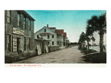 St Augustine  Florida - View of the Sea Wall