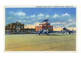 Omaha  Nebraska - US Weather Bureau and Municipal Airport View