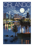 Orlando  Florida - Skyline at Night