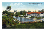 Kansas City  Missouri - Exterior View of the Bath House and Wading Pool