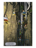 Lookout Mountain  Tennessee - Fairyland Caverns  Interior View of Gnomes at Play