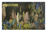 Lookout Mountain  Tennessee - Fairyland Caverns  Interior View of Rock Formations
