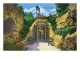 Lookout Mountain  Tennessee - View of Fairyland Caverns Entrance