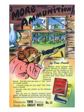 More Ammunition Storiette  Woman in Cabin Shooting Gun