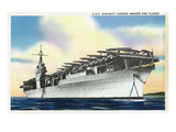 View of Uss Ranger Aircraft Carrier and Planes