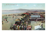 Long Beach  California - View of the Pike