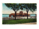 Fort Madison  Iowa - Exterior View of the Santa Fe Train Depot
