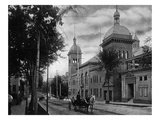 Saratoga Springs  New York - Northern View from Convention Hall