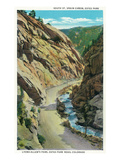 Estes Park  Colorado - Lyons-Allen's Park View of South St Vrain Canyon