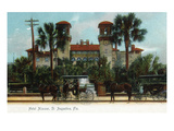 St Augustine  Florida - Hotel Alcazar Exterior View