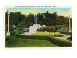 Rochester  Minnesota - City Park  View of the William Worrell Mayo Statue