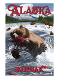 Kodiak  Alaska - Grizzly Bear Fishing