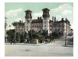 St Augustine  Florida - Exterior View of Alcazar Hotel