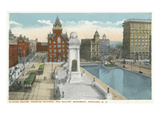 Syracuse  New York - Clinton Square  Soldiers' and Sailors' Monument