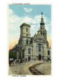 Quebec  Canada - Basilica Exterior